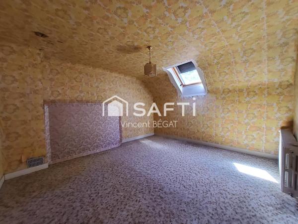 Pavillon familial 5 chambres sous-sol. Jardin.