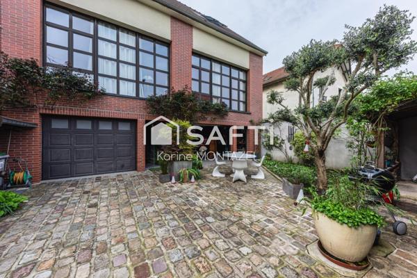 Maison d'Architecte récente 2007, proche du métro