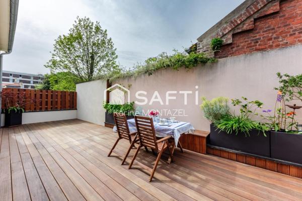 Maison d'Architecte récente 2007, proche du métro