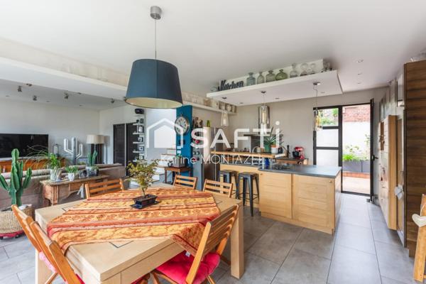 Maison d'Architecte récente 2007, proche du métro