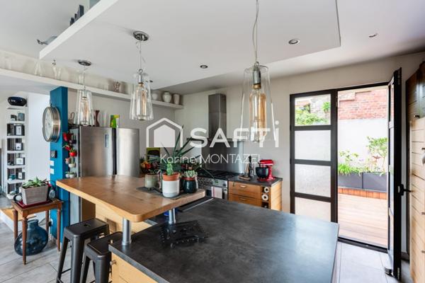 Maison d'Architecte récente 2007, proche du métro