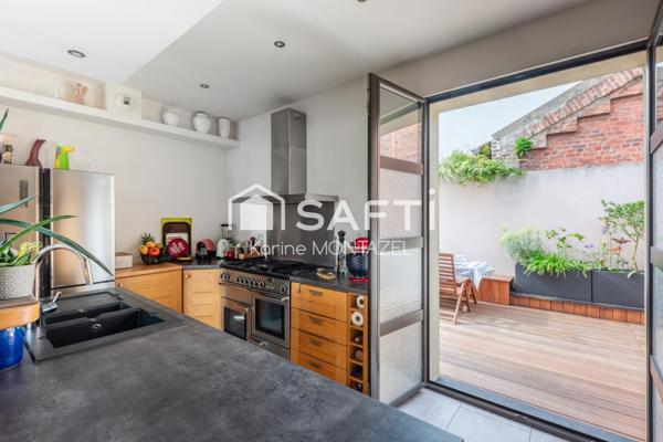 Maison d'Architecte récente 2007, proche du métro