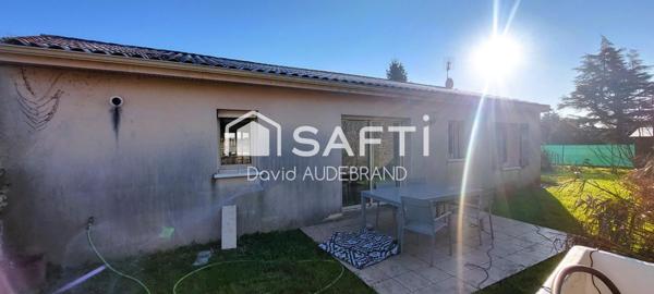 MAISON DE PLAIN-PIED – 3 CHAMBRES – CADRE CALME