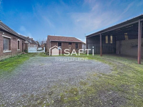 Corps de ferme aux portes de Peronne dans une environnement calme