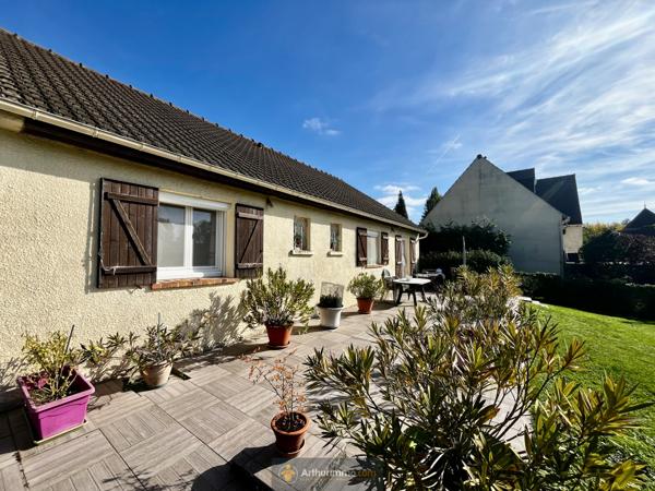 Crécy-la-Chapelle (77580) Maison Plain-Pied, 3 Chambres 105 m², Terrain 1015 m² DPE : D