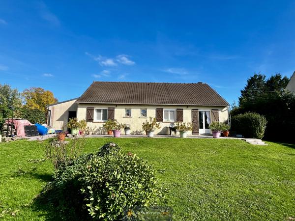 Crécy-la-Chapelle (77580) Maison Plain-Pied, 3 Chambres 105 m², Terrain 1015 m² DPE : D