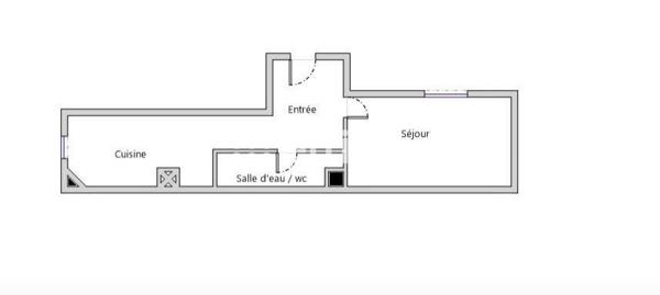 Appartement
         1 pièce
        - 23 m² Exclusivité 130 000 € *