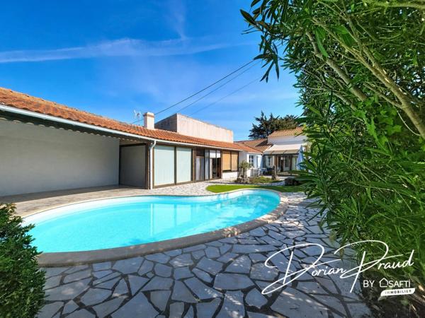 Maison 4 chambres + piscine sur un terrain de 730 m²