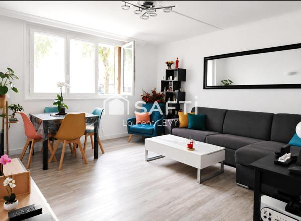 3p, parfait état, 2 grandes chambres, box, cave