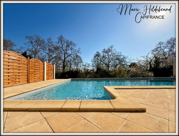 Maison 185m² rénovée + jardin de 1000m² + T2 indépendant + piscine – Valence-d’Agen