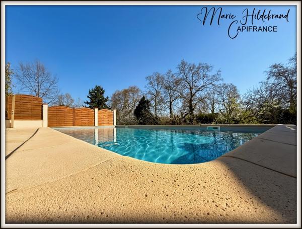 Maison 185m² rénovée + jardin de 1000m² + T2 indépendant + piscine – Valence-d’Agen