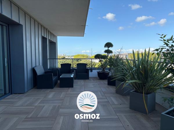 Appartement de standing type 3 avec terrasse de 30 m²