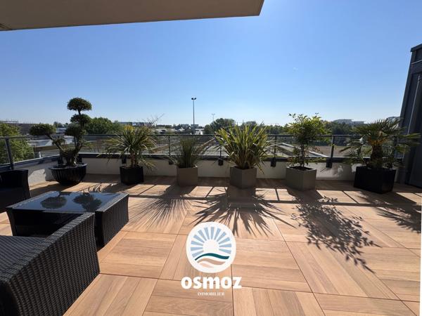Appartement de standing type 3 avec terrasse de 30 m²