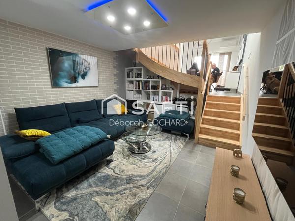 Appartement atypique en duplex au pied des commerces