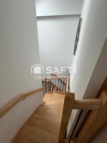 Appartement atypique en duplex au pied des commerces