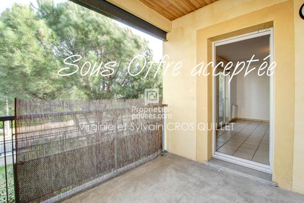 Appartement T2 43 m² avec Balcon +2 places parking