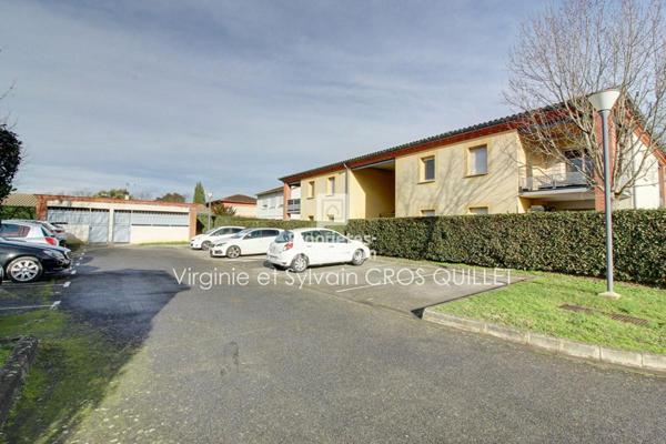 Appartement T2 43 m² avec Balcon +2 places parking