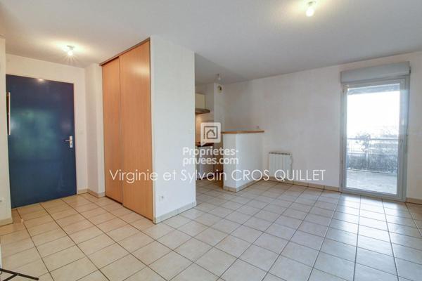 Appartement T2 43 m² avec Balcon +2 places parking