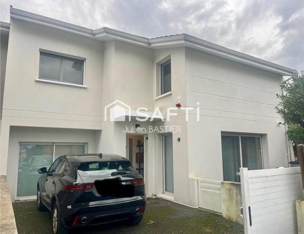 Eysines / Caudéran – Maison d'environ 127m2 avec 4 chambres, 2 extérieurs, parking