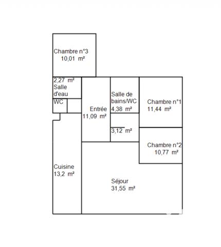 Appartement à vendre 4 pièces 100,15 m² Nantes