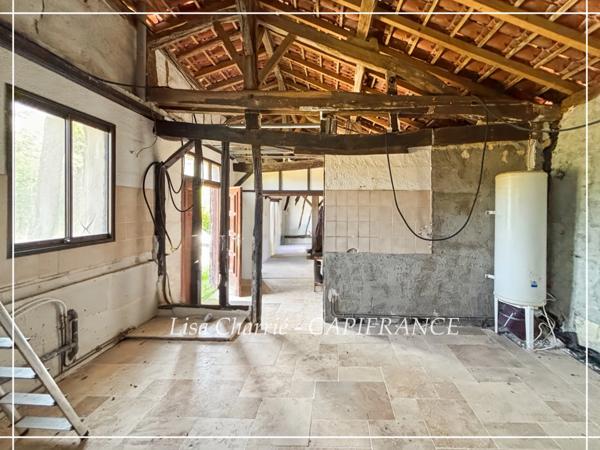 Maison à vendre 3 pièces à 8 minutes de NOGARO (32) de 95 m2 habitables sur 6714 m2 de terrain