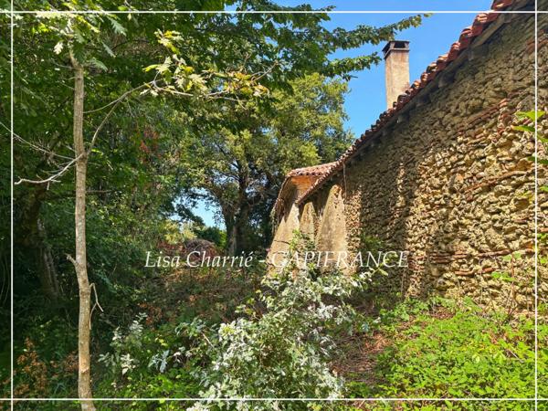 Maison à vendre 3 pièces à 8 minutes de NOGARO (32) de 95 m2 habitables sur 6714 m2 de terrain