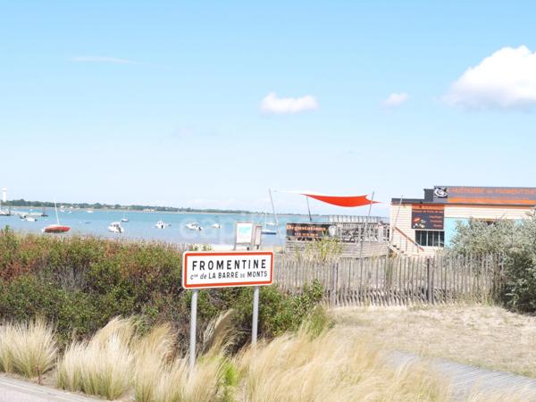 FROMENTINE ( 85 ) VENDEE LA BARRE DE MONTS Vue MER appartement à vendre 62 m² , 2 chambres proche NOIRMOUTIER , parking