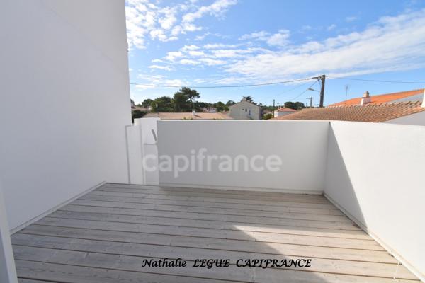 FROMENTINE ( 85 ) VENDEE LA BARRE DE MONTS Vue MER appartement à vendre 62 m² , 2 chambres proche NOIRMOUTIER , parking