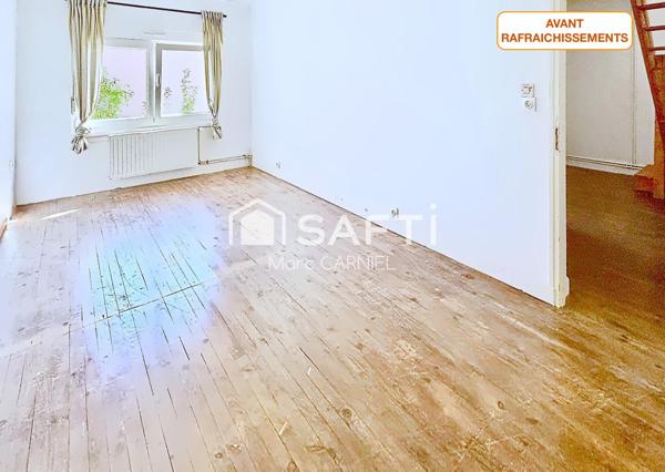 Maison 100m2 au calme, 3 chambres, terrasse, garage