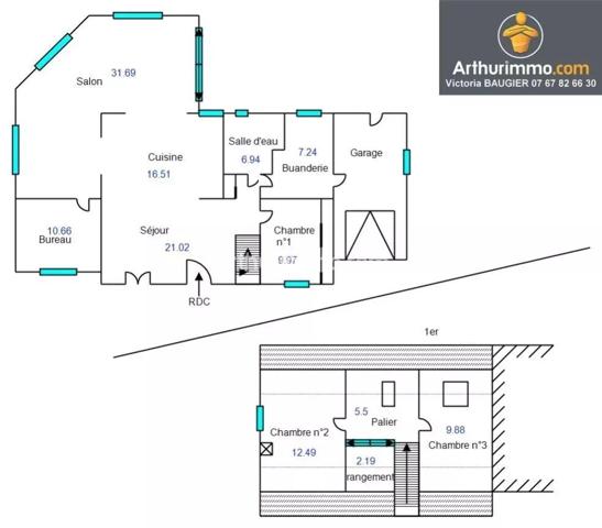 Vente Maison 5 pièces 105 m2 à Lons-le-Saunier