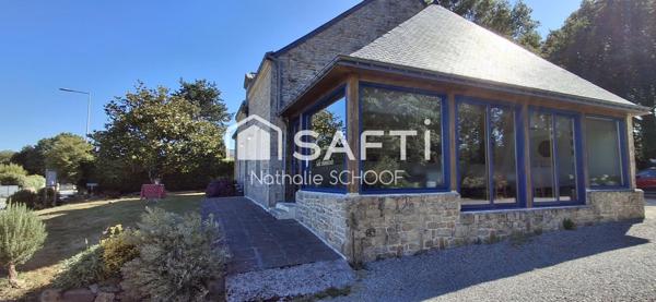 Ensemble immobilier avec restaurant et logement sur un superbe parc arboré