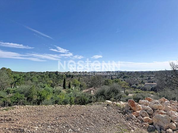 Terrain constructible 1788m2 - exposé plein sud - Roquefort les pins