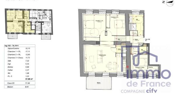 Appartement à vendre à Saint-Étienne (42000)