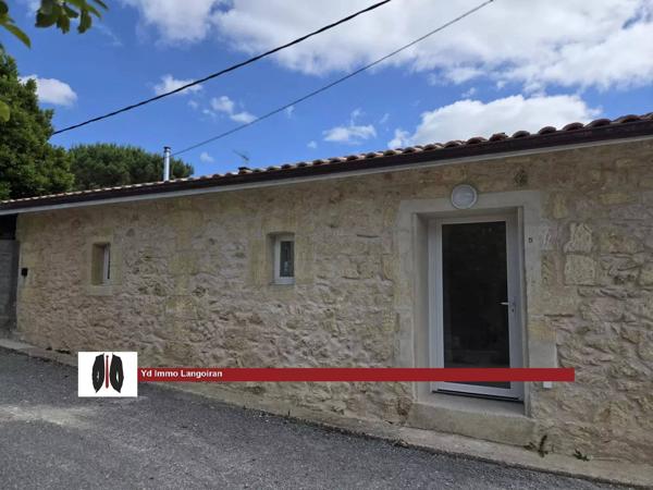 HAUX - Appartement T3 de 50m² en rez-de-jardin