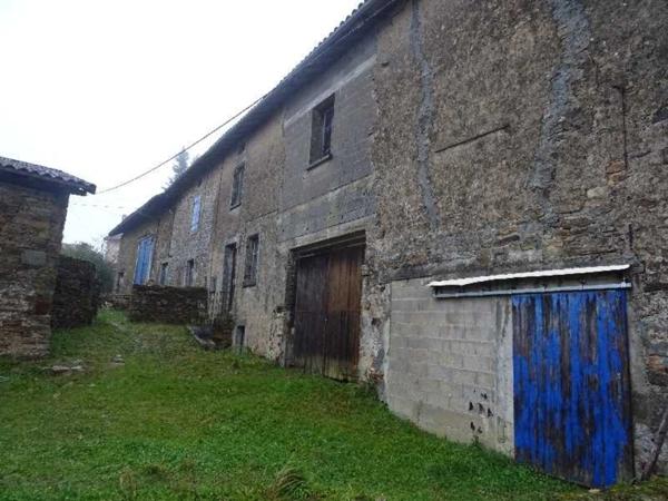 SECTEUR DOURNAZAC ENSEMBLE IMMOBILIER DE DEUX HABITATIONS AVEC DEUX BELLES GRANGES ATTENANTES ET UNE DEPENDANCE AVEC FOUR A PAIN A RENOVER EN TOTALITE