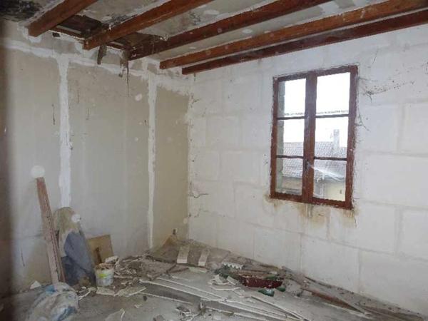 SECTEUR DOURNAZAC ENSEMBLE IMMOBILIER DE DEUX HABITATIONS AVEC DEUX BELLES GRANGES ATTENANTES ET UNE DEPENDANCE AVEC FOUR A PAIN A RENOVER EN TOTALITE