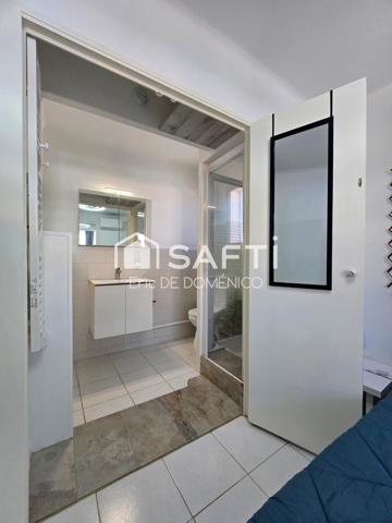 Appartement entièrement rénové vendu meublé