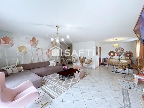 Maison de plain pied à Vauréal 120 m² - 4 chambres