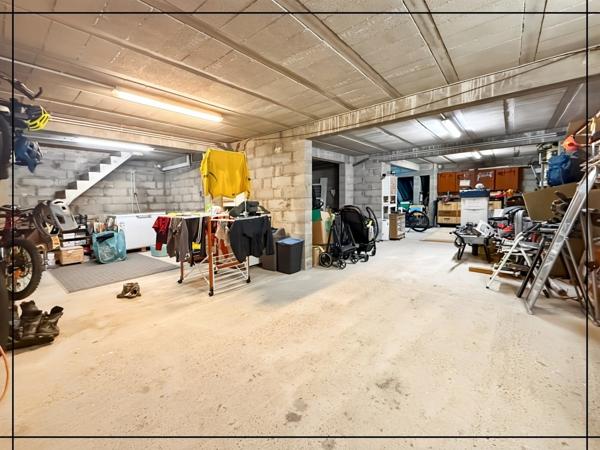 Maison de caractère 150 m² - 3 chambres - Jardin avec sous-sol intégral