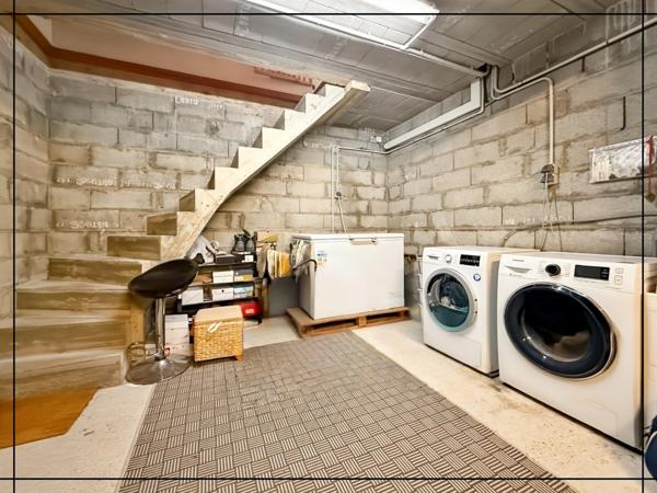 Maison de caractère 150 m² - 3 chambres - Jardin avec sous-sol intégral