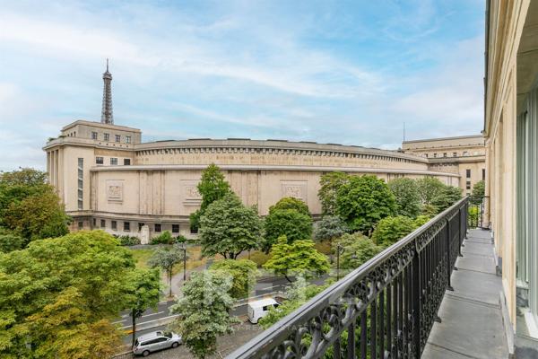Appartement d'exception avec vue sur les monuments de Paris