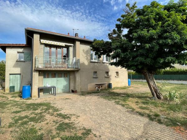 QUINCIEUX – Maison T5 à rénover avec fort potentiel – 90 m² habitables dont 170 m² utiles – Terrain 569 m² Quincieux (69650)