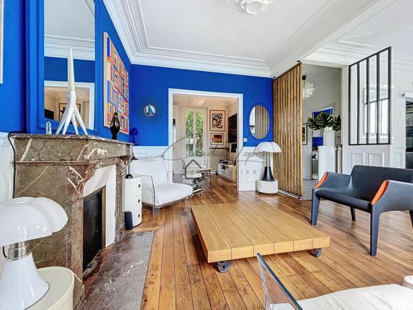 CENTRE VILLE - Magnifique Maison Bourgeoise en meulière 9 pièces avec sous-sol total, garage, terrasses, jardin...