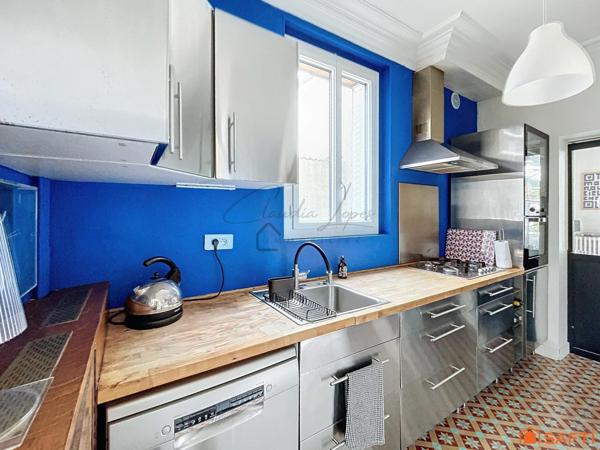 CENTRE VILLE - Magnifique Maison Bourgeoise en meulière 9 pièces avec sous-sol total, garage, terrasses, jardin...