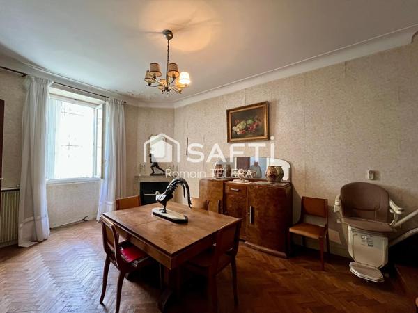 Nansouty - Saint-Michel : Maison de 125 m² à rénover entièrement, avec grand jardin de 90 m²