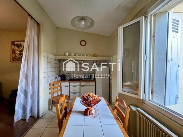 Nansouty - Saint-Michel : Maison de 125 m² à rénover entièrement, avec grand jardin de 90 m²