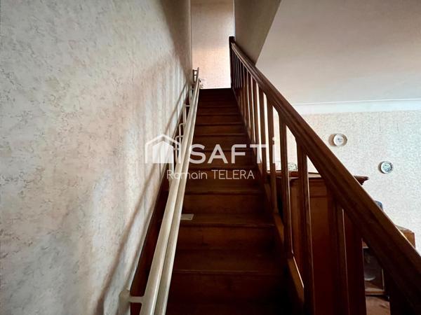 Nansouty - Saint-Michel : Maison de 125 m² à rénover entièrement, avec grand jardin de 90 m²