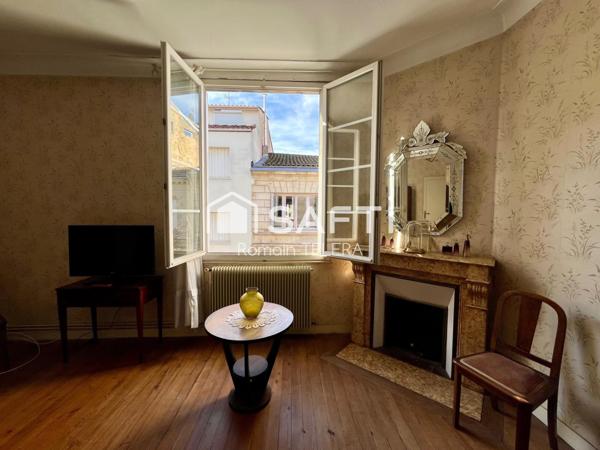 Nansouty - Saint-Michel : Maison de 125 m² à rénover entièrement, avec grand jardin de 90 m²