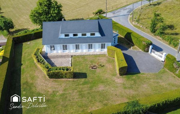 Pavillon 195m²- 5 chambres- 1700m²- sous-sol