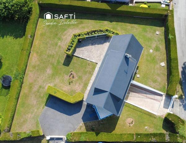 Pavillon 195m²- 5 chambres- 1700m²- sous-sol